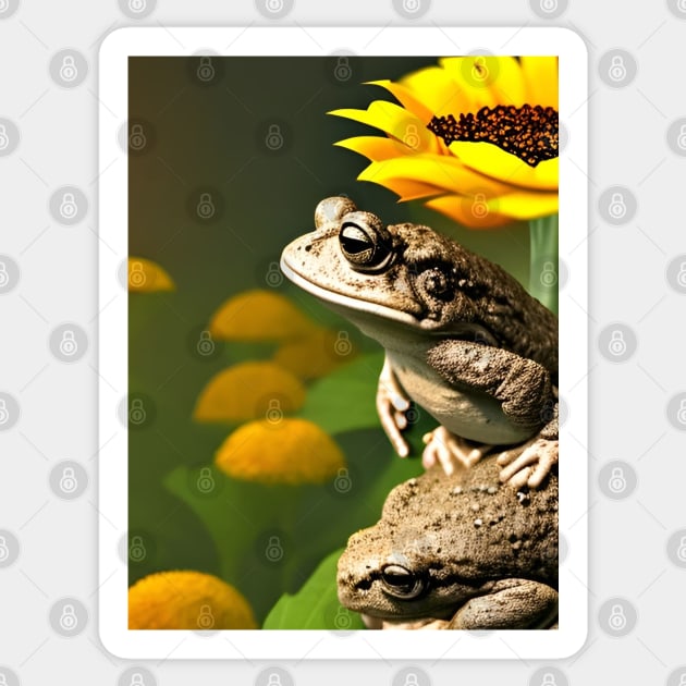 Toads Sticker by HauntedWitch